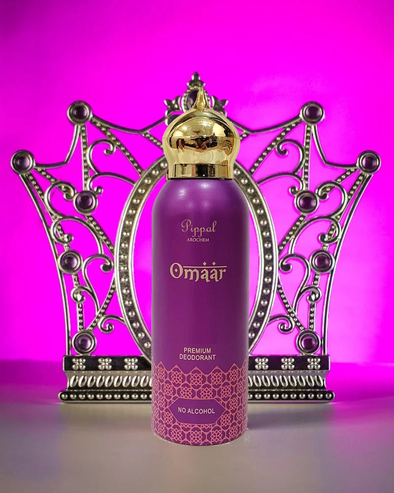Omaar PREMIUM DEODORANT No Alcohol 200 Ml (Pack of 3)